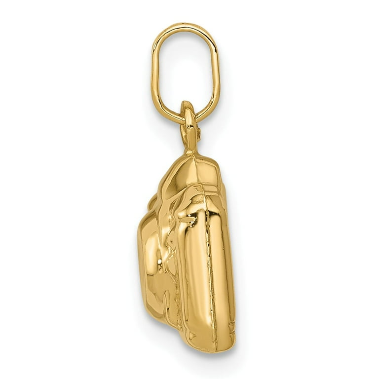 Details about Real 14kt Yellow Gold 3-D Polished Camera Charm Details about Real 14kt Yellow Gold 3-D Polished Camera Charm